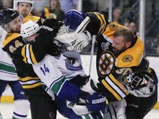 TIM THOMAS DENIES SEDIN 2010-11 PLAYOFFS