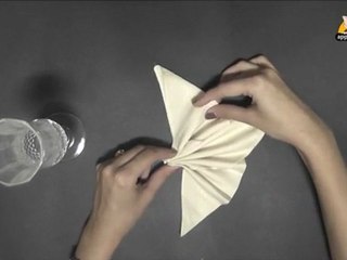 Learn the Goblet Napkin Fold