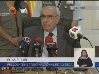 Elías Eljuri proporciona datos sobre el Censo