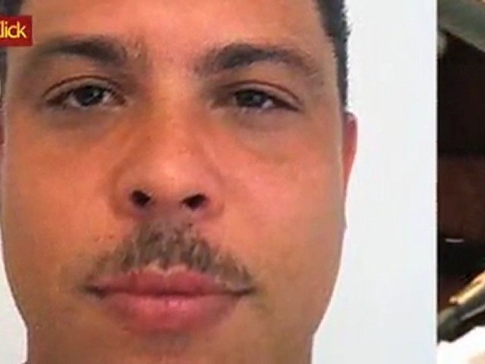 Ronaldo deixa bigode e "vira" Tim Maia