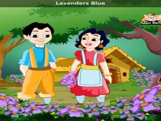 Lavenders Blue with Lyrics - Nursery Rhyme