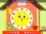 The Clock - Nursery Rhyme with Sing Along