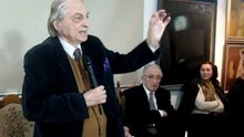 DAN HĂULICĂ la vernisajul expozitiei lui Dan Hatmanu, Iasi 2011