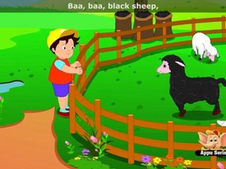 Baa Baaa Black Sheep - Nursery Rhyme with Lyrics