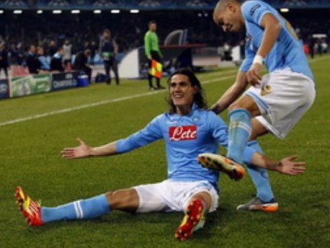 Napoli 2-1 Manchester City Cavani double, Balotelli great-finish
