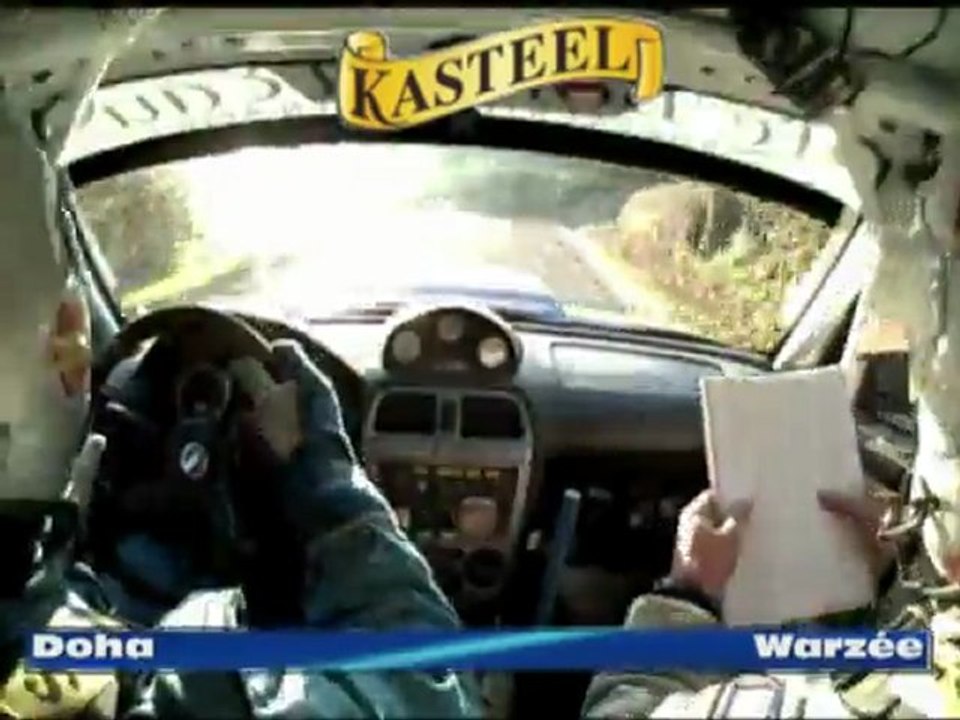 ON-BOARD Rallye du Condroz 2011 Doha-Warzée ES Marneffe
