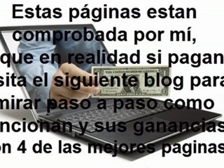 como ganar dinero por internet actualizado en noviembre 2011
