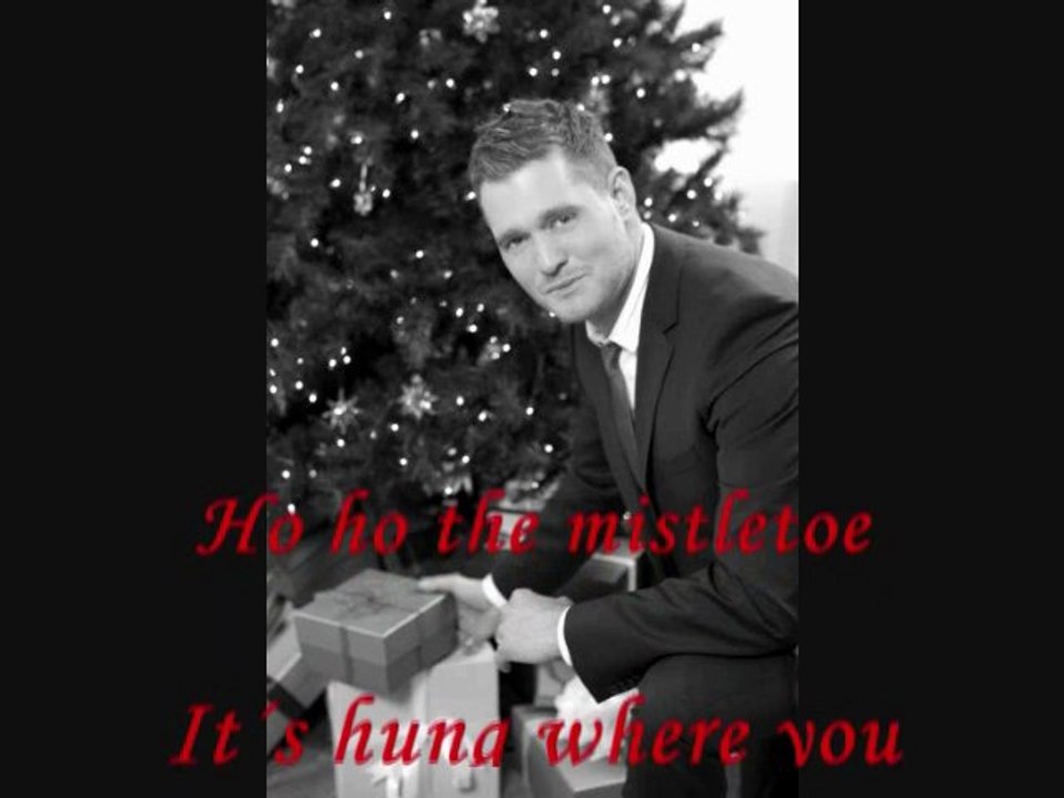 Michael Buble - Holly Jolly Christmas (Lyrics on Screen)