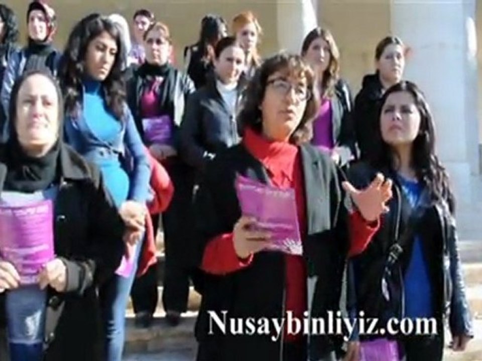 Nusaybin Belediyesi 25 Kasım Kadına Yönelik Şiddetle Mücadele Gününde Son Sözümüz - Nusaybin Haber