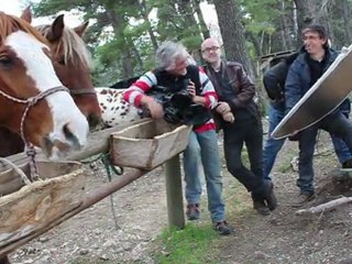 Bêtisier tournage à cheval avec France 3