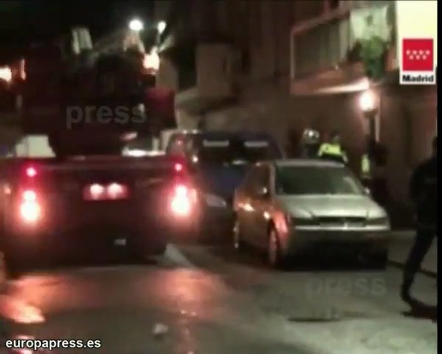 Dos heridos en una explosión en Arganda