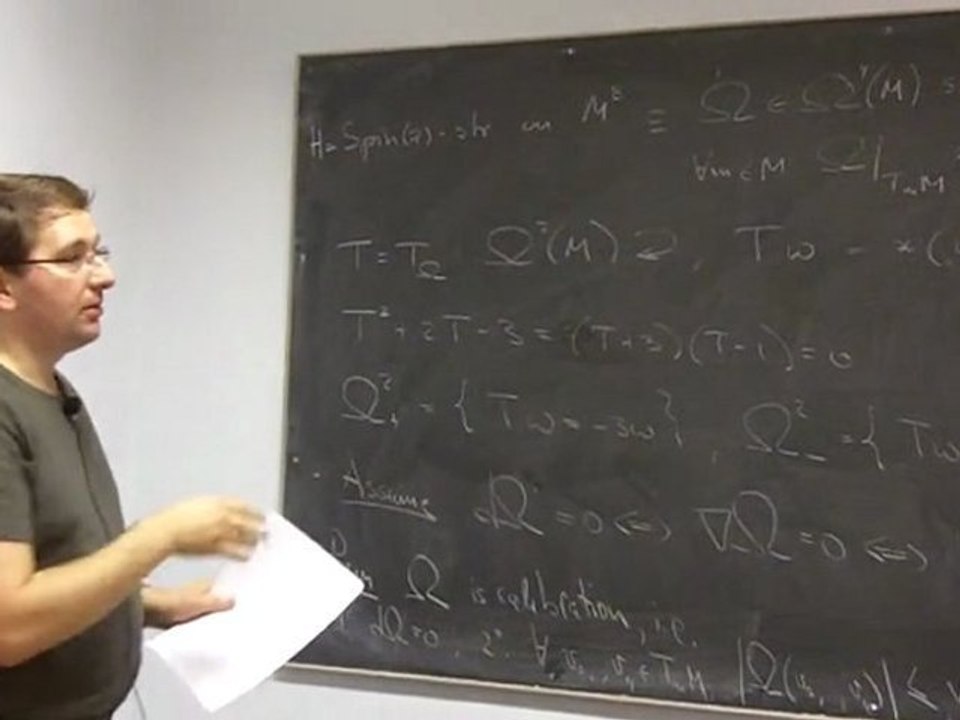 Higher dimensional gauge theory and Fueter maps - Andriy Haydys (Bielefeld) - EDGE seminar
