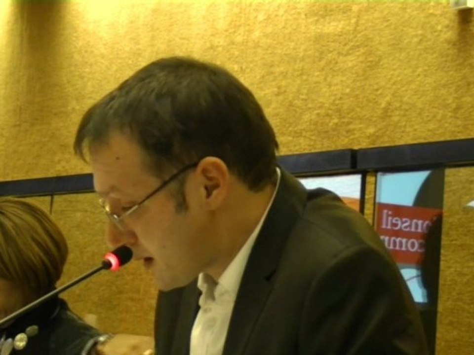 Intervention de Jeff Ariagno à propos du service public de l'eau