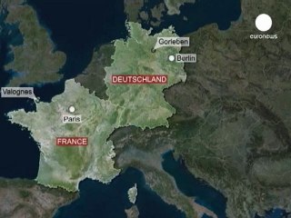 Protesters target nuclear waste train in France