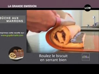 Recette: bûche aux marrons