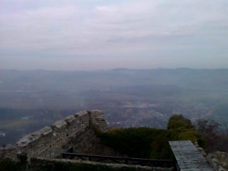 Zamek Chojnik widok panoramy