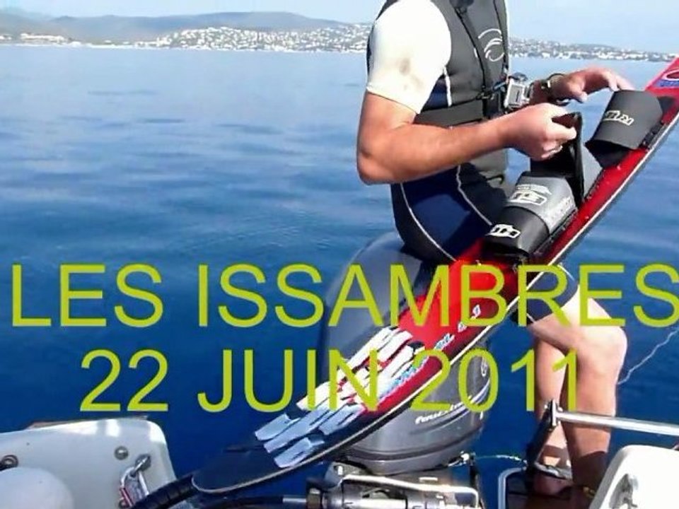 ROQUEBRUNE LES ISSAMBRES 22 JUIN 2011 WATER KI GOPRO HD