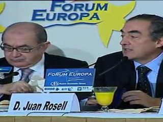 Rosell asegura que España está en situación de peligro pero es solvente