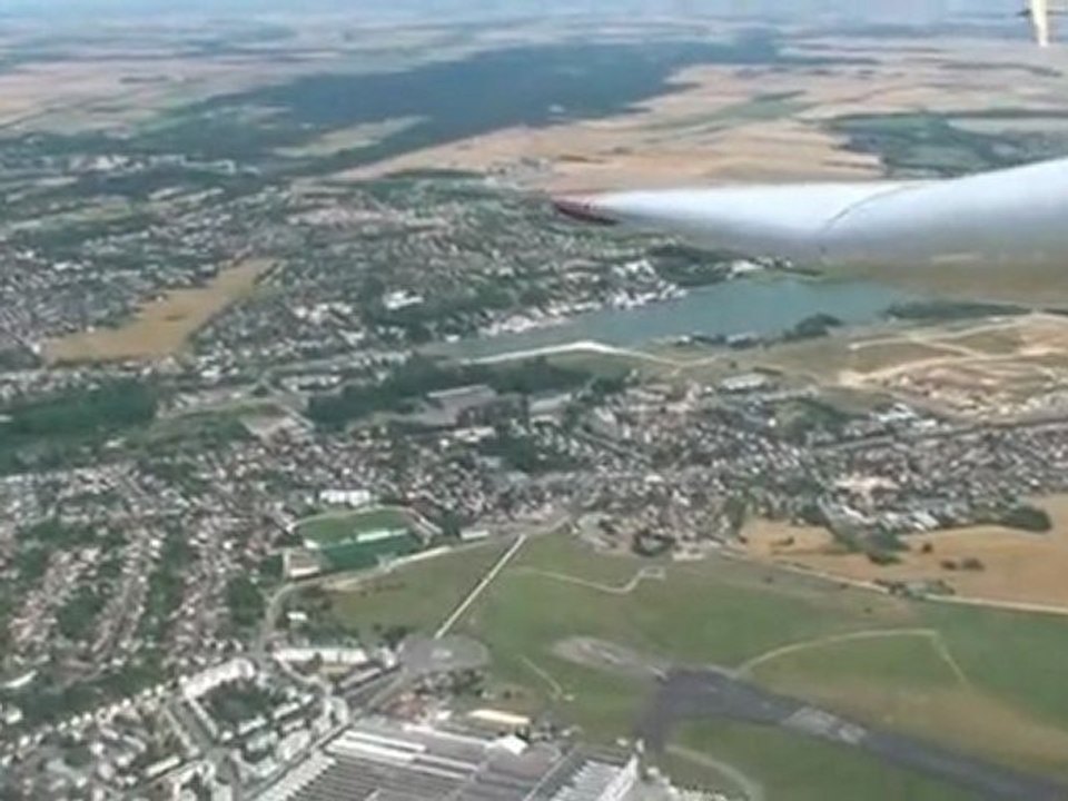 Vol des planeurs en aout 2009 à Bourges