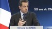 Discours de N. Sarkozy à l'occasion du 50e anniversaire du CNES 