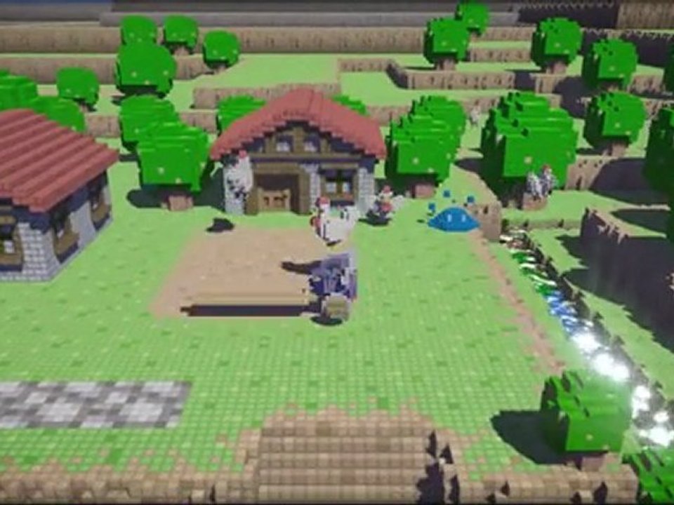 3D Dot Game Heroes Heroes of Dotnia Audition Trailer