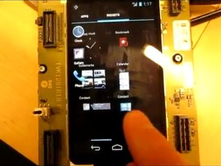 ST-Ericsson NovaThor U8500 with Ice Cream Sandwich Clip #1