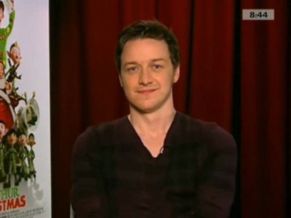 James McAvoy Canada AM Interview 2011 Arthur Christmas