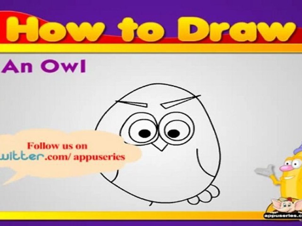 Learn to Draw Animals - Owl