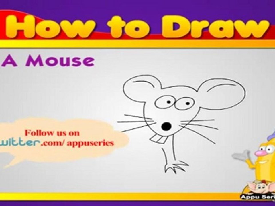 Learn to Draw Animals - Mouse