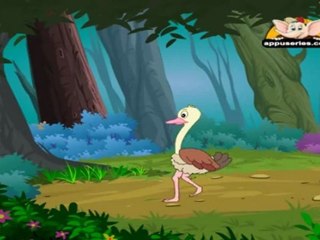 Animal Sounds in Marathi - Ostrich