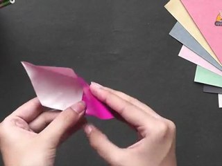 Origami in Marathi  - Easy Bookmark