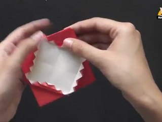 Let's Make a Pleated Box - Origami in Sindhi
