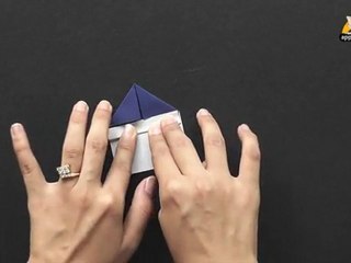 Origami in Marathi - Learn to make a Hat