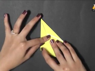 Origami in Telugu - Make a Joker Cap