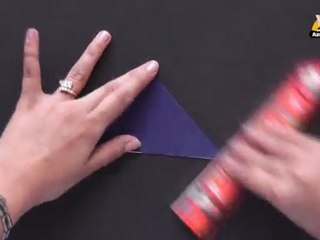 Origami in Sindhi -Learn to make a  Pencil Holder