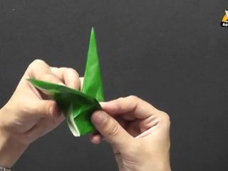 Origami in Gujarati - How to make a Leaf
