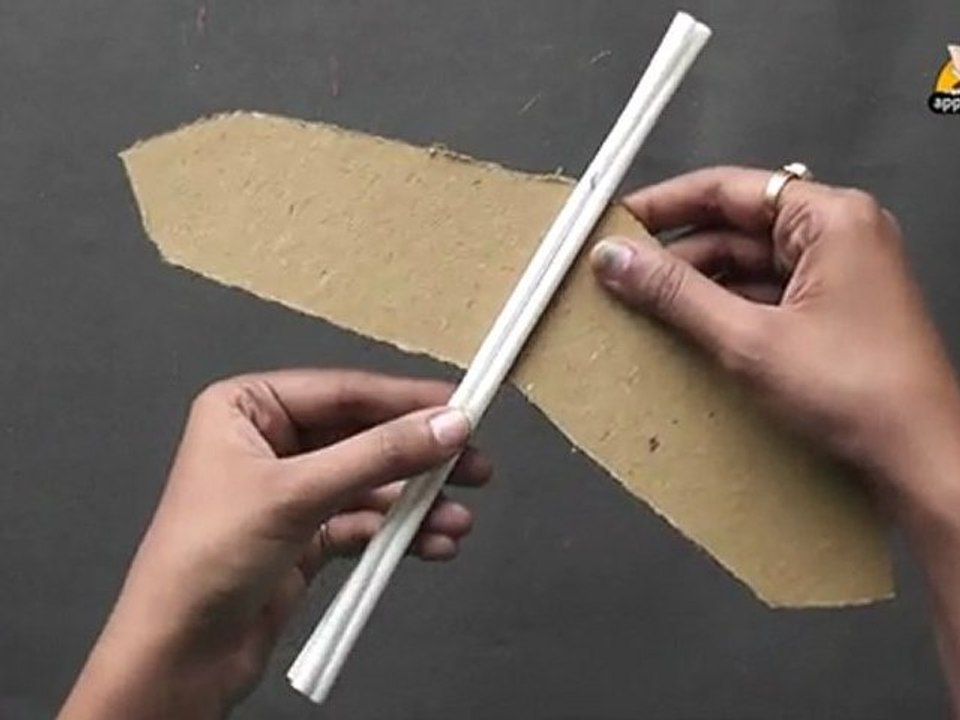 How to make an Air Taxi - Arts & Crafts in Hindi