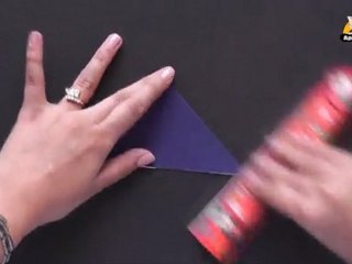 Learn to make a Pencil Holder - Origami in Hindi