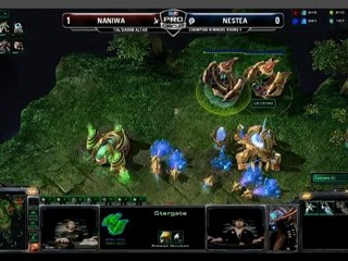 MLG Providence 2011 - Game 1 2 & 3 - Col.Naniwa (P) VS Q.IM Nestea (Z)