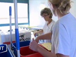Les patients du Centre hospitalier déménagent (Vendée)
