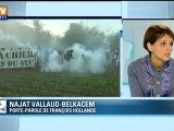 Najat Vallaud-Belkacem et Alain Lipietz