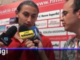 Altarimini. Calcio interviste dopogara Rimini -Luco Canistro