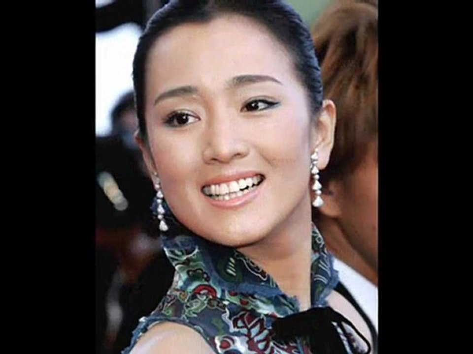 Gong Li China in her eyes