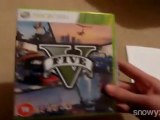 GTA V LEAKED GAME COPY UNBOXING NEVER SEEN BEFORE XBOX PS3