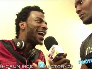 9ice interview @ (Crack Ya Ribs Backstage)