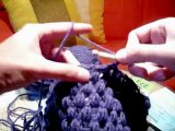 Cómo hacer una boina / slouchy beanie / beret en crochet (ganchillo) - Parte 2 de 2