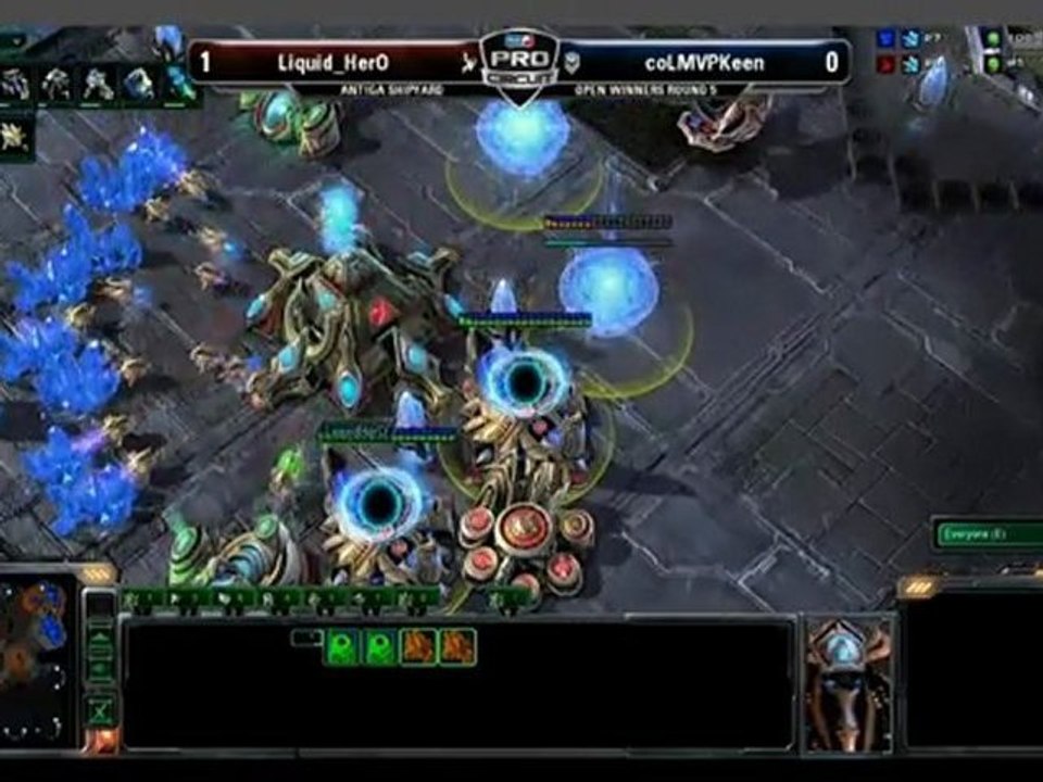 MLG Providence 2011 - Game 1 2 & 3 - Liquid`Hero (P) VS Col.MVP Keen (T)