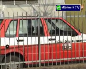 Lite Rimini-Pesaro sul corpo Vigili del fuoco