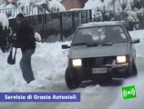 Altarimini: neve per tutta la notte nell'entroterra di Rimini
