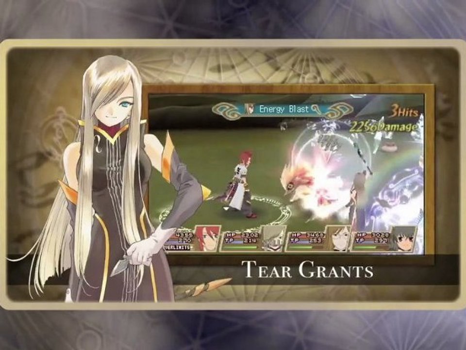 Tales of the Abyss 3DS TGS 2011 Tear Grants Trailer